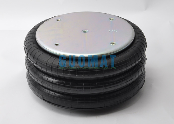 3B14-374 산업 중단 고무 공기 스프링 Goodyear 3배 복잡한 공기 우는 소리 부대