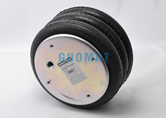 3B14-374 산업 중단 고무 공기 스프링 Goodyear 3배 복잡한 공기 우는 소리 부대