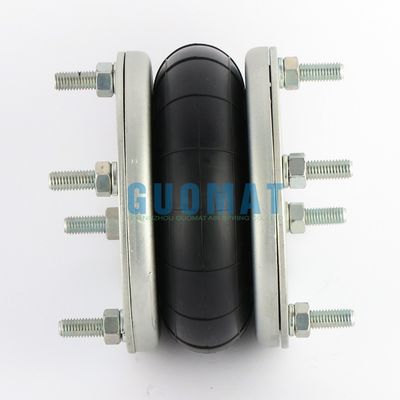 DUNLOP 에어 서스펜션 스프링 6'×1 플랜지 연결 에어 액추에터와 M10 스터드