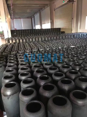 W013587564 산업용 기계용 파이어스톤 고무 밸로우 1B8-550 공기 스프링