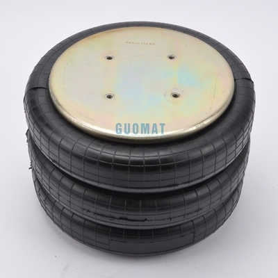 산업용 공기 스프링 4xM10 나사 GUOMAT NO. 3B7383-3/8 벨로 No.3B383 자연 지름 351mm