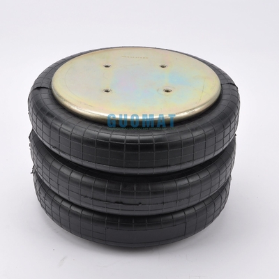 고무 서스펜션 공기 스프링 381mm 높이 세 번 얽힌 공기 벨로