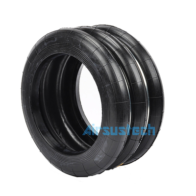 트리플 윙크 타입 고무 벨로 요코하마 S-300-3R 공기 스프링 디자인 H. 152MM