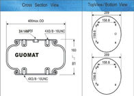GUOMAT 1B53034는 3/4의 N P.T.F를 가진 Contitech 공기 스프링 FS530-34를 참조합니다. 공기 흡입구