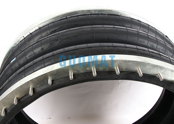 3중 융복합 산업용 에어백 384mm 플랜지 타입 에어 라이드 서스펜션 스프링