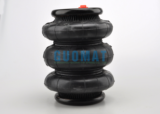 삼중 얽힌 공기 스프링 117mm-460mm 스트로크 산업용 고무 공기 충격