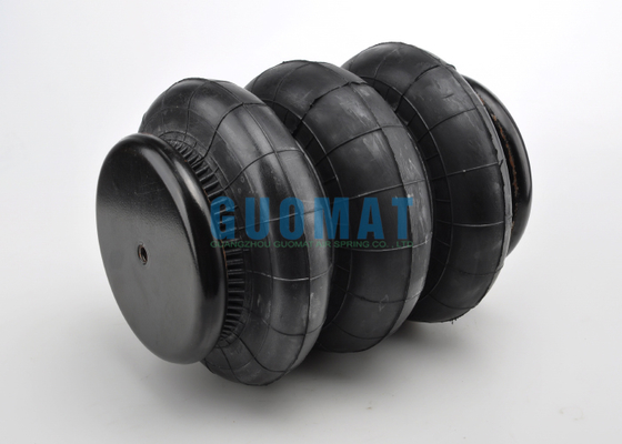 삼중 얽힌 공기 스프링 117mm-460mm 스트로크 산업용 고무 공기 충격