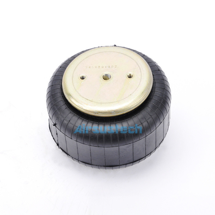 단일 고무 얽힌 공기 스프링 W01-358-7598 파이어스톤 에어백 60mm-180mm 스트로크