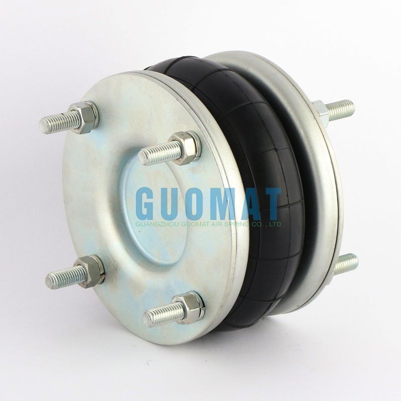 DUNLOP 에어 서스펜션 스프링 6'×1 플랜지 연결 에어 액추에터와 M10 스터드