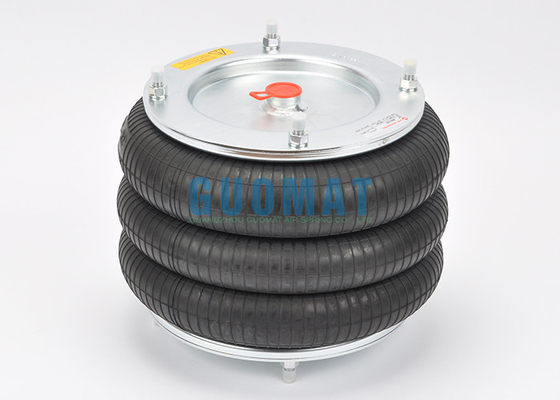 산업적 3중 뒤엉킨 공기 스프링 천연 고무 M/31123 G1/2 노르그렌 공기 벨로우 12X3