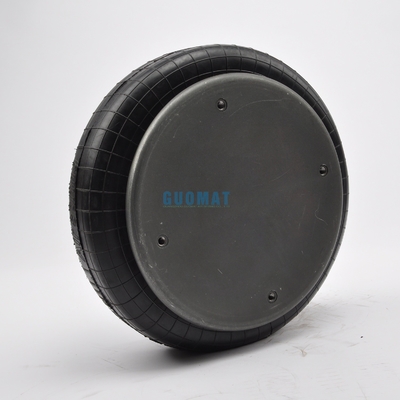 W01M586100 단일 웅크림 공기 스프링 GUOMAT NO.1B53014 3/4 NPT 공기 입구 두 플라이 벨로