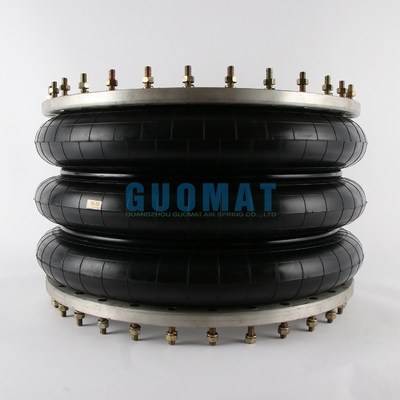 GUOMAT 3H630376 플랜지 링과 함께 산업용 세 배 나선형 공기 계절