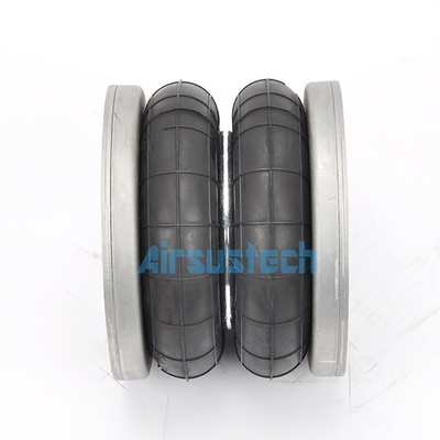 6''X2 Industrial Applications Rubber Firestone W01-R58-4070 Double Convoluted Air Springs