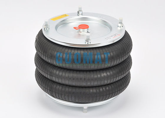 산업적 3중 뒤엉킨 공기 스프링 천연 고무 M/31123 G1/2 노르그렌 공기 벨로우 12X3