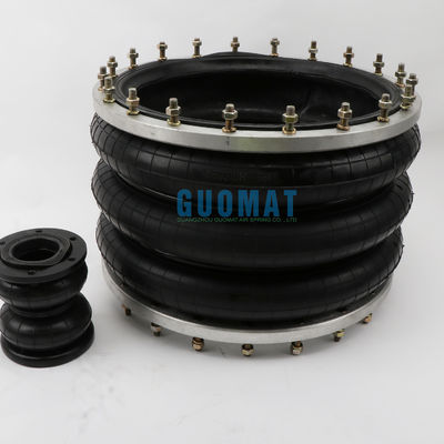 중용 장비 공기 스프링 3H480312 플랜지 반지 세 번 접힌 반지