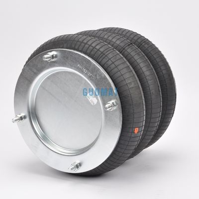 노르그렌 M/31123 공업 기계에 대한 공기 스프링 강철 12 "X3 고무 벨로