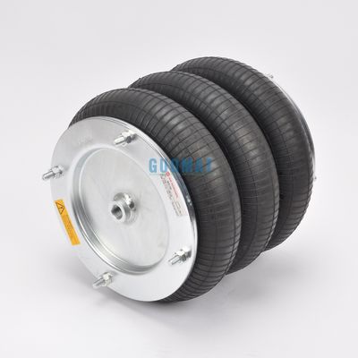 노르그렌 M/31123 공업 기계에 대한 공기 스프링 강철 12 "X3 고무 벨로
