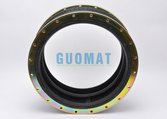 2H520217 고무 에어 배드 M10 나사 스레드 플랜지 반지와 함께 듀얼 윙크 에어 스프링