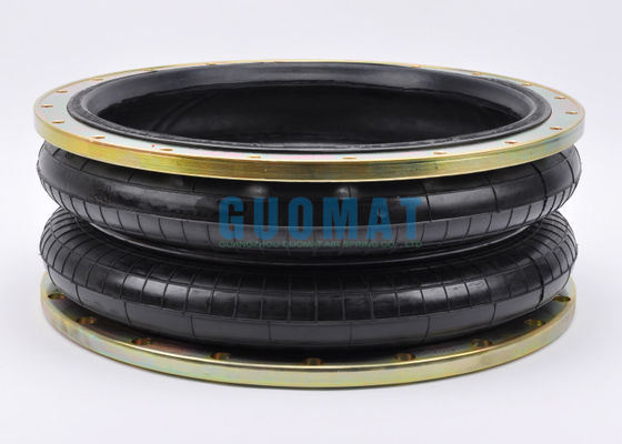 2H520217 고무 에어 배드 M10 나사 스레드 플랜지 반지와 함께 듀얼 윙크 에어 스프링