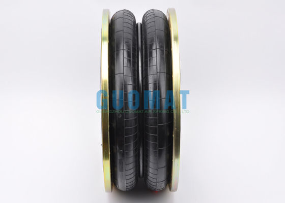 2H520217 고무 에어 배드 M10 나사 스레드 플랜지 반지와 함께 듀얼 윙크 에어 스프링