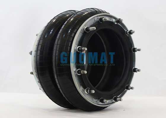 파이어스톤 에어백 W01-358-7431 플랜지와 함께 두 번 접힌 산업용 에어 스프링