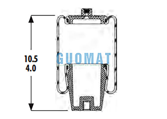 1S4-044 굿에어 중형식 서스펜션 에어 스프링 ASC-08-7-194 트럭 객실용 기압 밸러