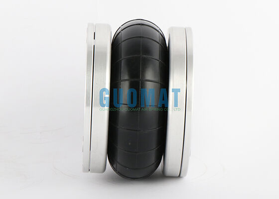4 1/2" x 1 Rubber Bellow FS 44-5 DI CR Contitech Pneumatic Air Shock With Aluminum Cover Plate