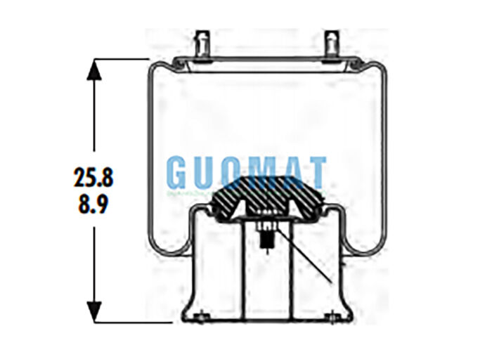 1R14-201 Goodyear 중형 트럭 공기 스프링 566-28-3-020 공기 서스펜션 시스템