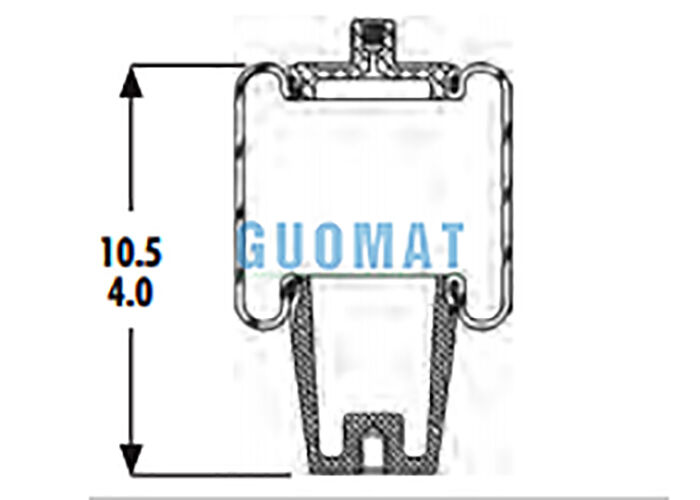 1S4-008 Goodyear Cab 공기 봄 충격 흡수 W02-358-7010 파이어스톤 공기 서스펜션