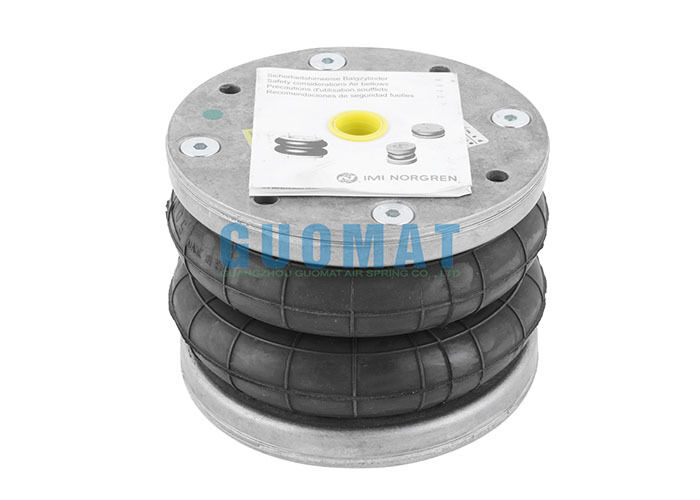 PM/31062 IMI Norgren 이중 주름 에어 스프링 6''X2 고무 벨로우즈 에어 벌룬